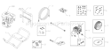Page A Diagram and Parts List for 020333-0  Briggs and Stratton Pressure Washer